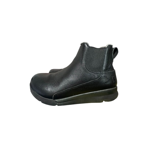 KURU Shoes - Kuru Luna Womens Size 8 Black Casual Classic Leather Pull-On Chelsea Boots